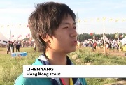 BBC電視訪問第22屆世界童軍大露營營友