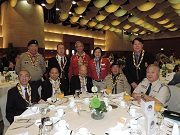 多名海外及本地會員出席瑞典國王歡迎午宴
