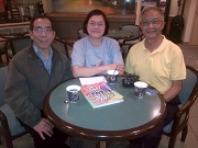 溫哥華陳永安及呂心與卡加利劉永銘聚會