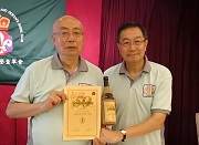 鄭曉峰獲榮譽童軍獎章50周年