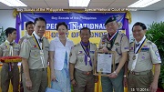 王建明獲菲律賓童軍會頒授President’s
                                      Award