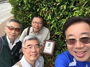 倫敦舊會員孫廣東及雪梨袁善能回港