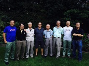 關祺與周岳思與多倫多會員聚會