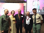 前會長李鉅能博士榮獲總會頒授金龍勳章