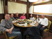 副會長陳保成夫婦與三藩市會員聚餐