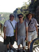 多倫多黃志雄偕兒訪雪梨