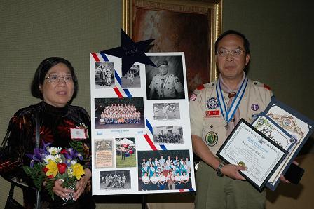 麥岳錕獲美國童軍會頒授Silver Beaver Award