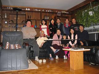 甘遠光多倫多與會友渡聖誕節