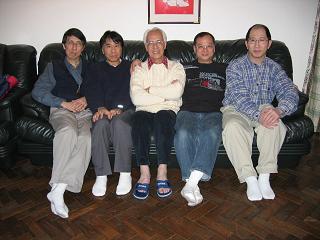 甘遠光多倫多與會友渡聖誕節