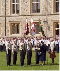 英國溫莎堡聖佐治教堂的籌募行動