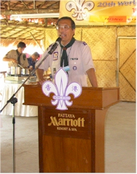 訓練總監康寶森先生 - 香港童軍代表團