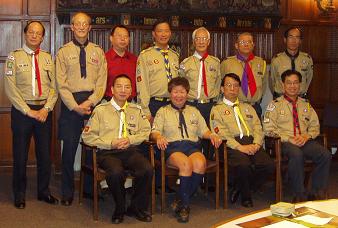 會員出任加拿大華人童軍領袖協會要職