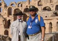 王建明夫婦在突尼西亞