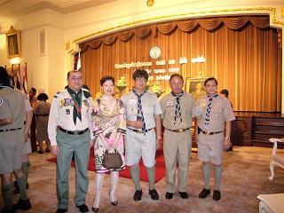 王建明獲泰國童軍會頒授King’s Medal-2nd Class