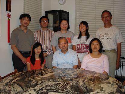 陳永安及呂心伉儷探訪加州會友