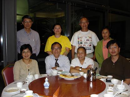 陳永安及呂心伉儷探訪加州會友