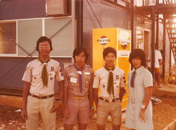 HK Delegation Boy Scout & Girl Scout 1975