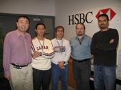 受僱於加拿大匯豐銀行